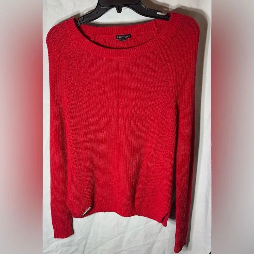 Express Red Women’s Sweater Size Small EPC